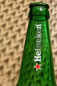 heineken, beer, bottle, logo, green, rays, shadows, brown logo, brown bottle, heineken, heineken, heineken, heineken, heineken